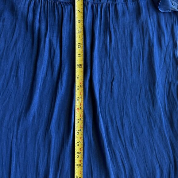 Maison d'Amelie Blue Ladies Blouse Size XL NWT - Picture 5 of 8